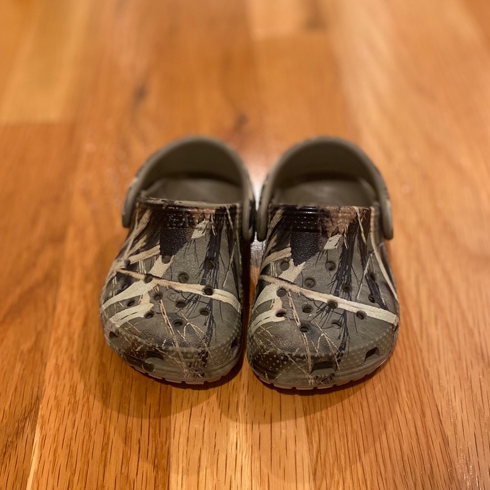 Baby Camo Crocs